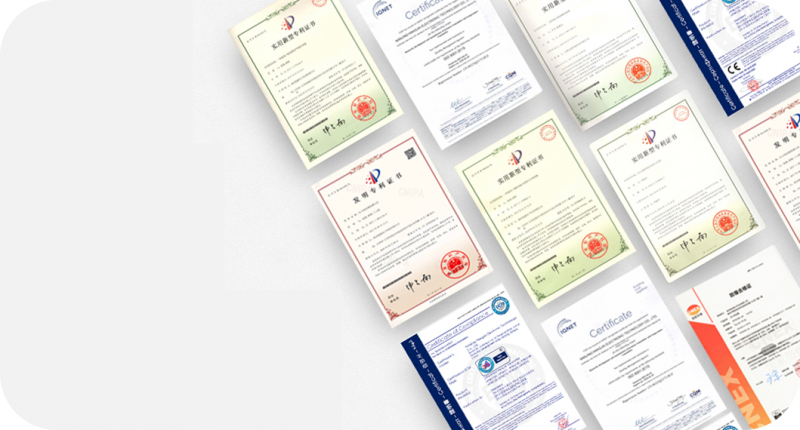 擁有多項(xiàng)專 利